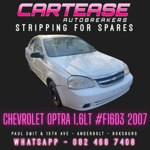 2007 CHEVROLET OPTRA 1.6LT #F16D3 SPARES - WHITE - Private Seller