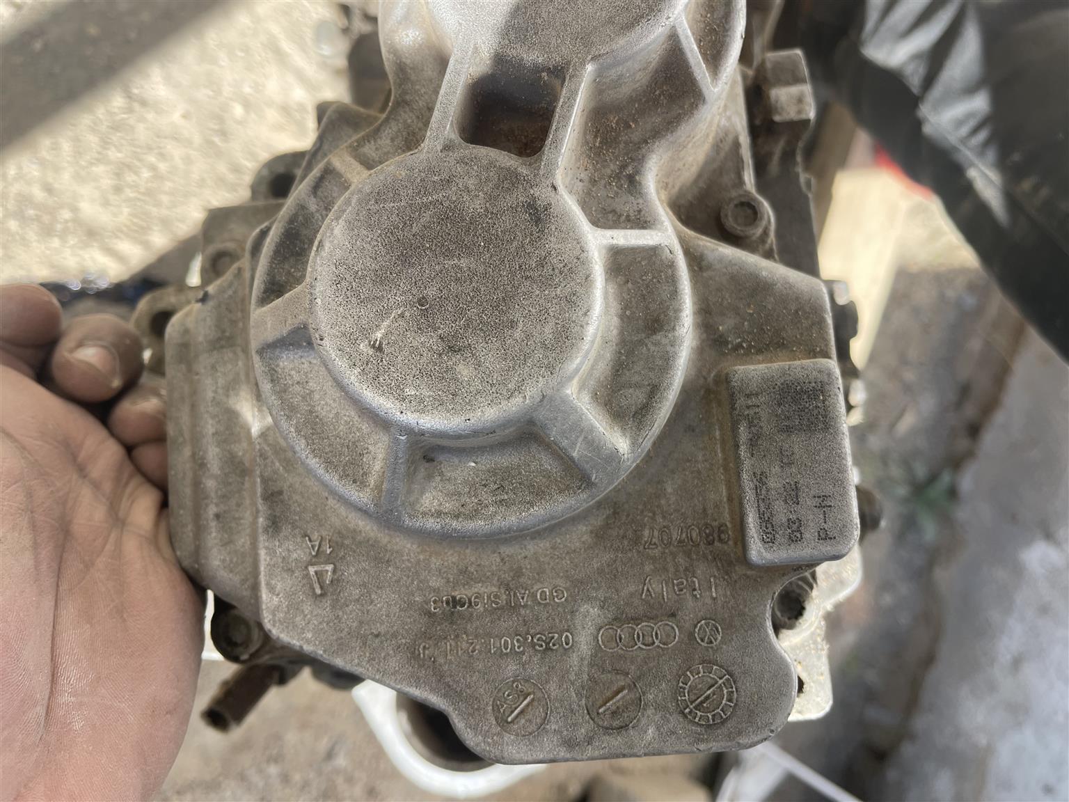 Vw gearbox six gear manua