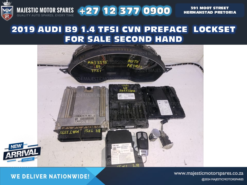 2019 audi b9 1.4 tfsi cvn preface lockset for sale second-hand - Private Seller 2019 audi b9 1.4 tfsi cvn preface lockset for sale second-hand - Private Seller