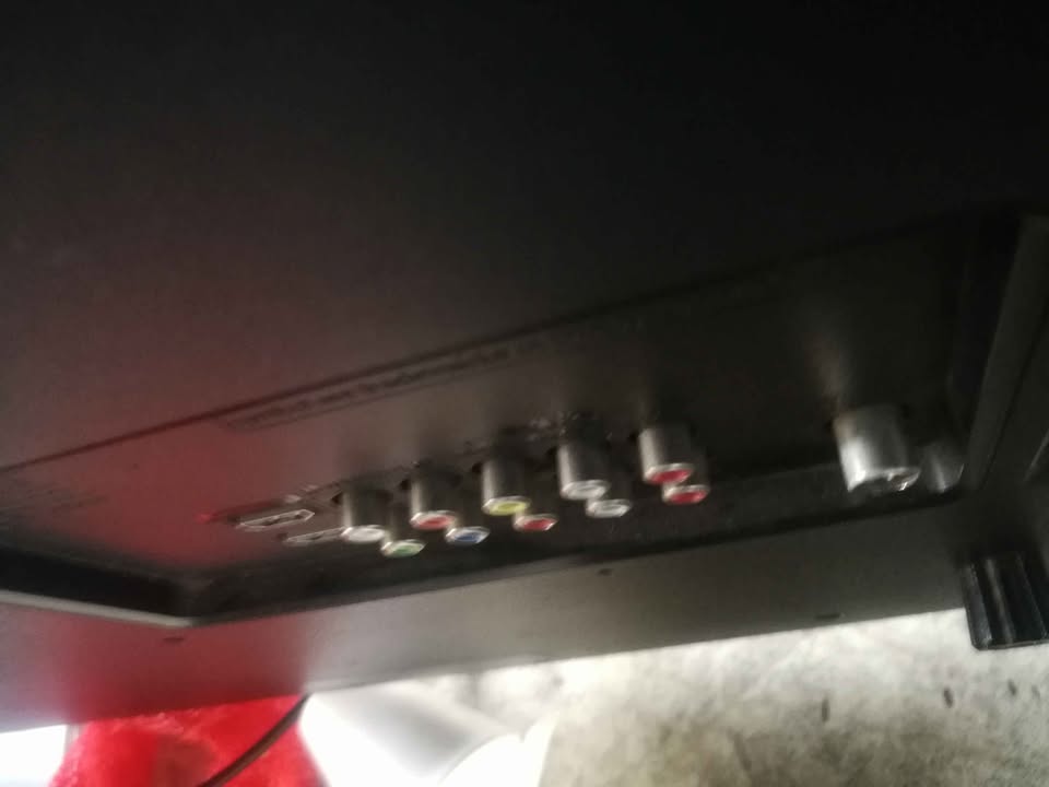 LG plasma TV and Hisense big box tv with high quality audio system