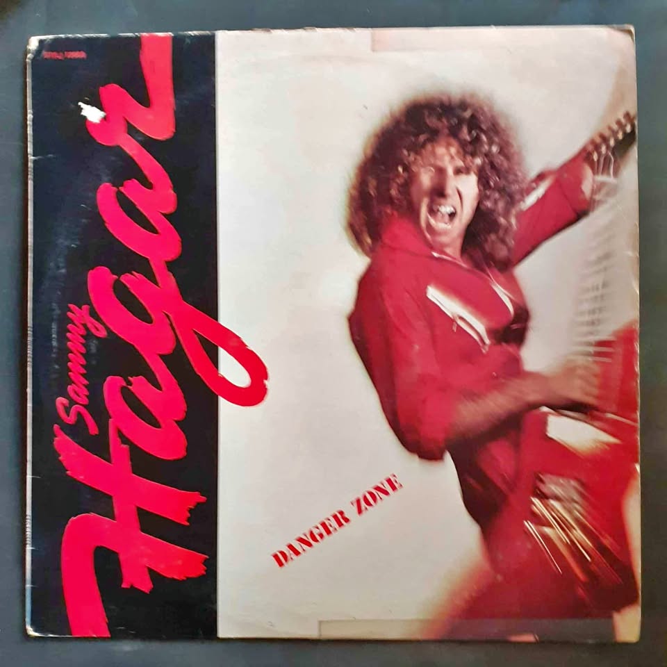 Sammy Hagar – Danger Zone LP Record Sammy Hagar – Danger Zone LP Record
