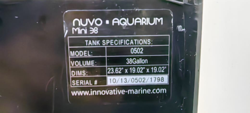 Nuvo 140 litre Aquariam with Accessories