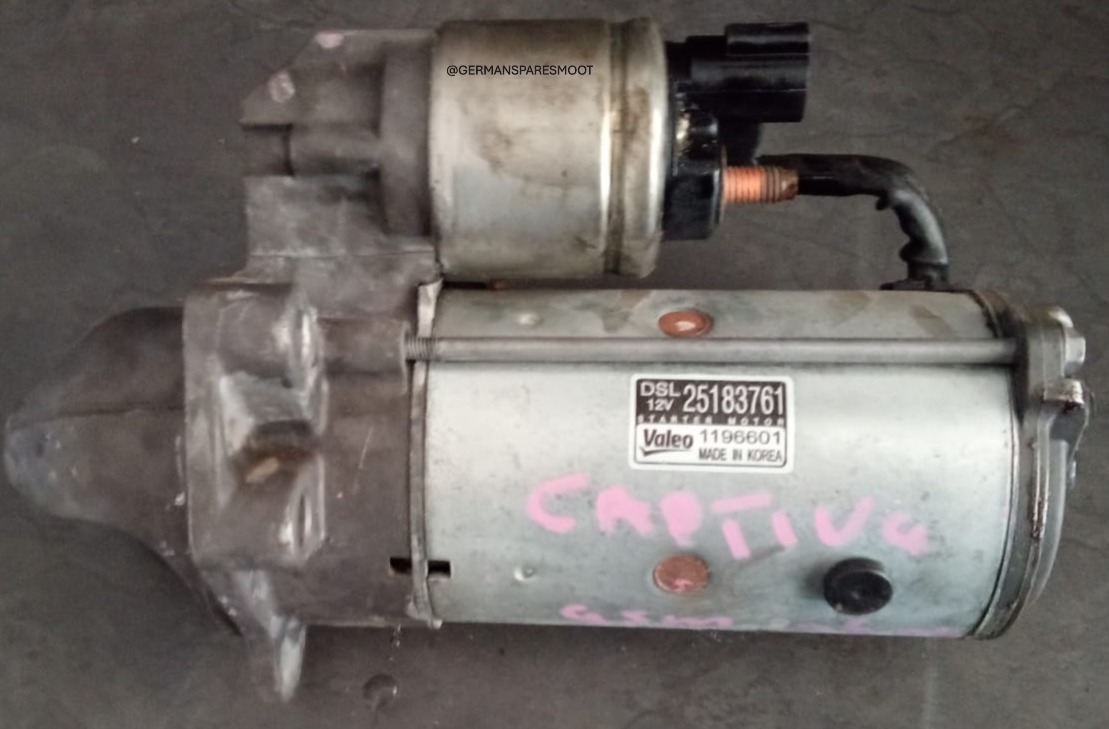 Chev Captiva 2.2 Used Starter - Private Seller