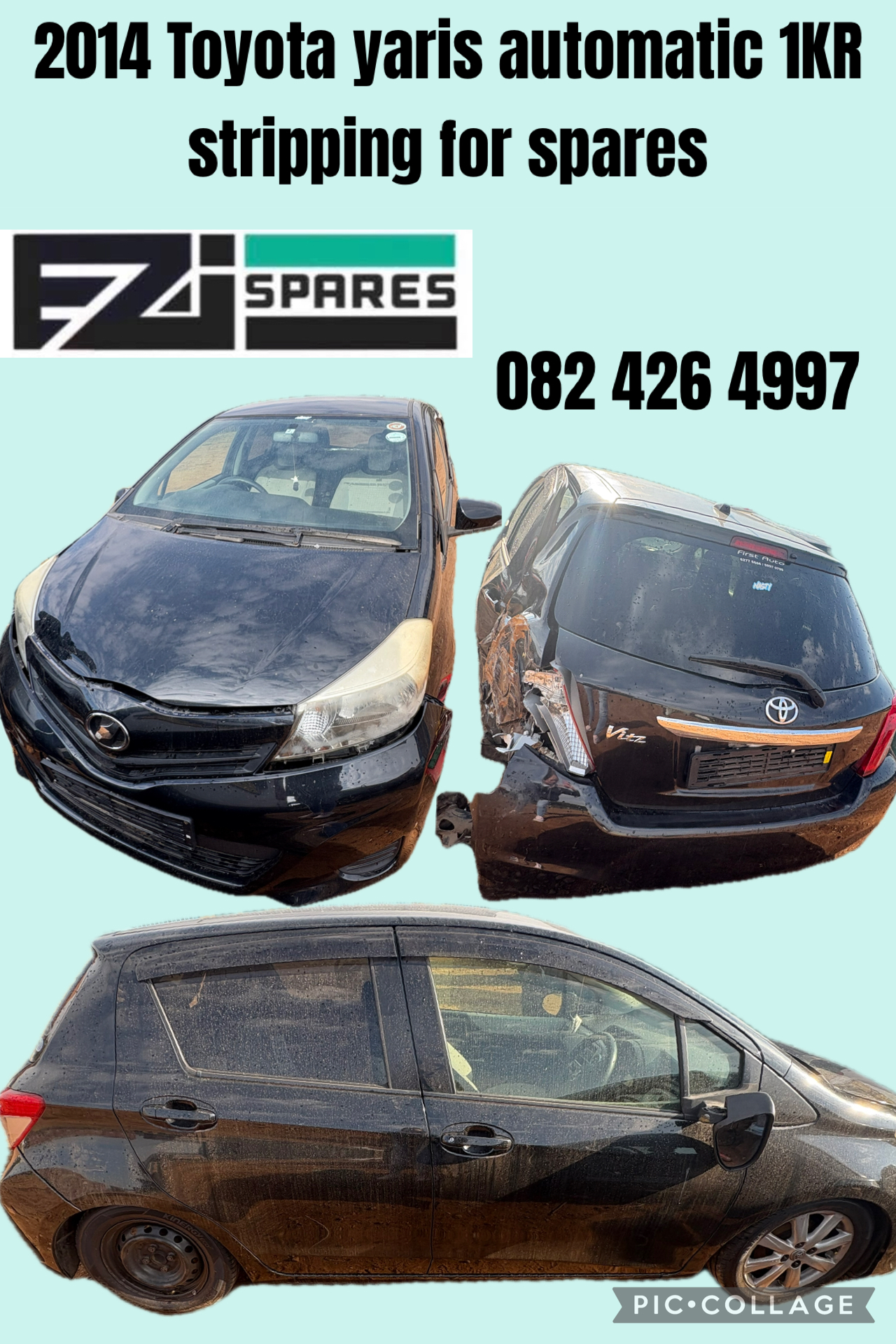 Toyota Yaris 2 2014 stripping for spares