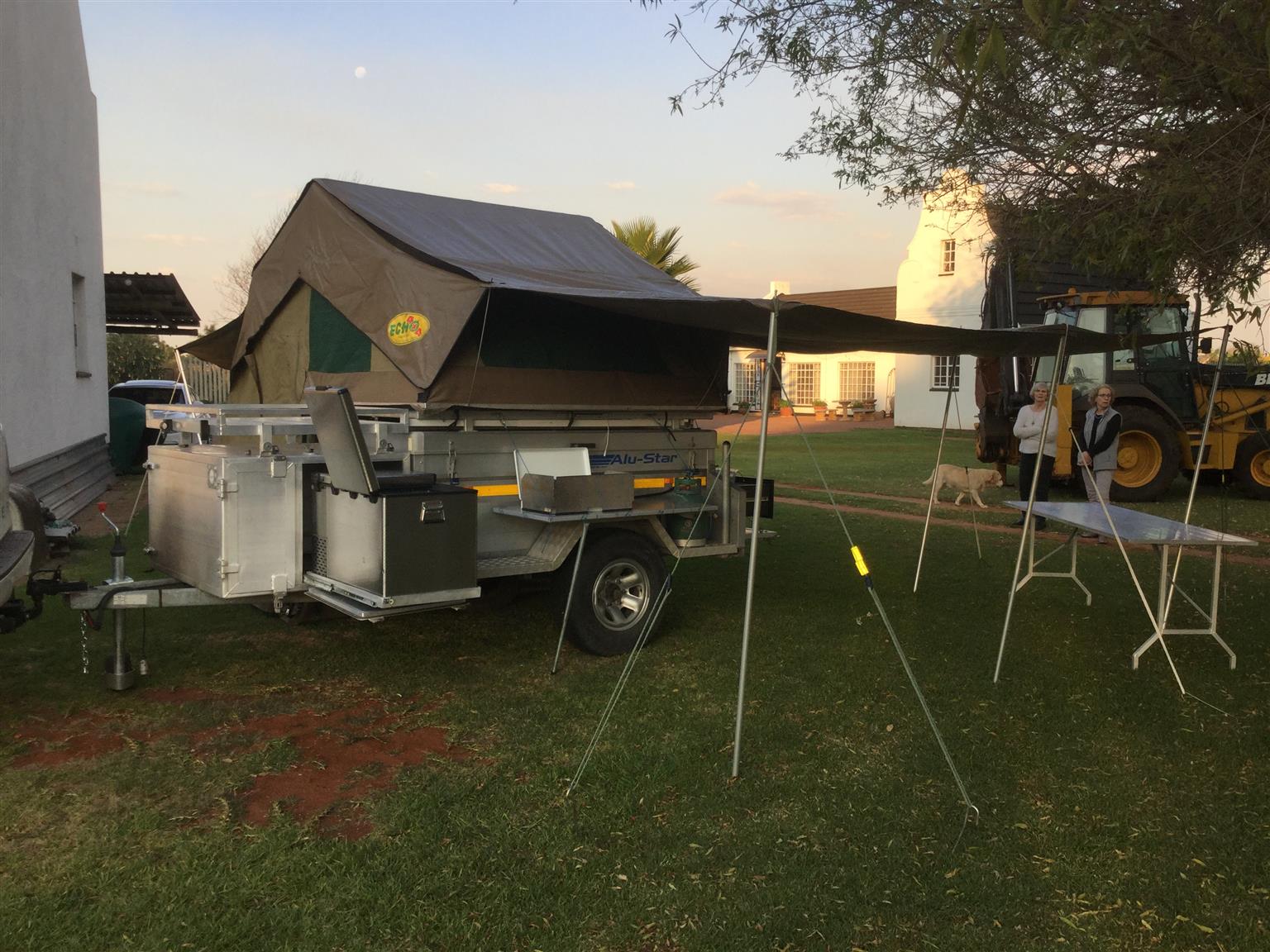 Alu-Star Multi Trail Offroad Trailer (Aluminimum) with rooftop tent ...