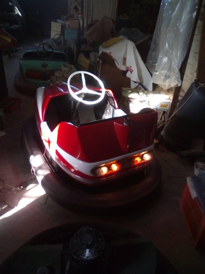 Vintage Dodgem Car (Stampkar) For Sale