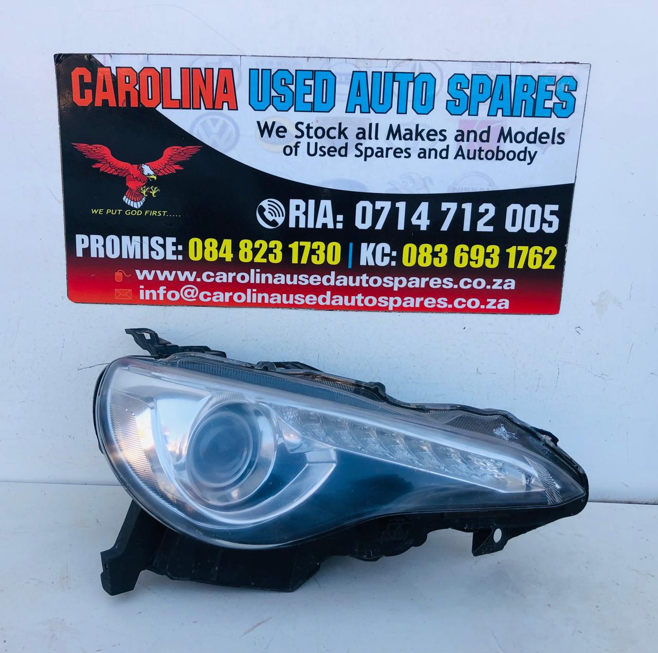 Toyota 86 right side LED xenon headlight (2013-2016) - Private Seller