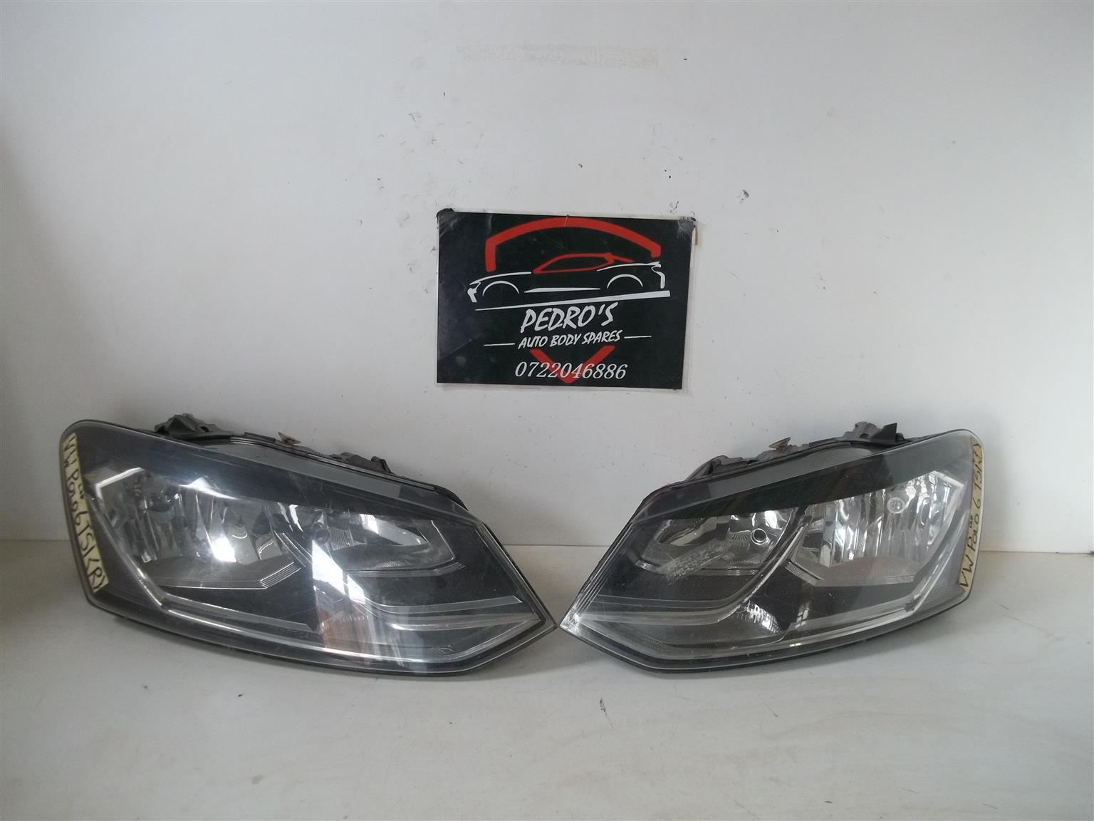 VW Polo 6 TSi '10-'17 L&R headlights (Pair) - Private Seller VW Polo 6 TSi '10-'17 L&R headlights (Pair) - Private Seller