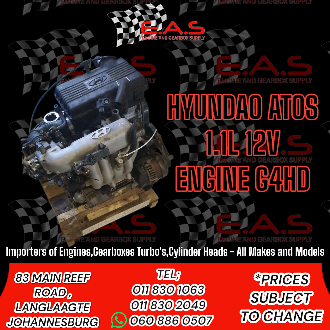 G4HD HYUNDAI ATOS 1.1L 12V - Private Seller G4HD HYUNDAI ATOS 1.1L 12V - Private Seller