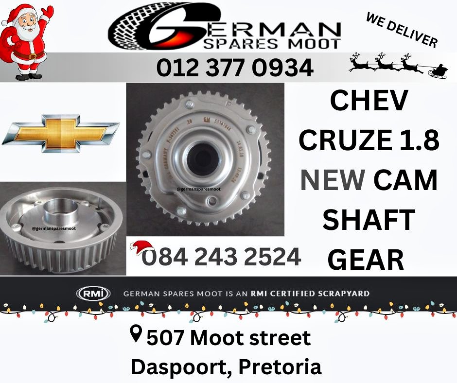 Chev Cruze 1.8 New Cam shaft gear