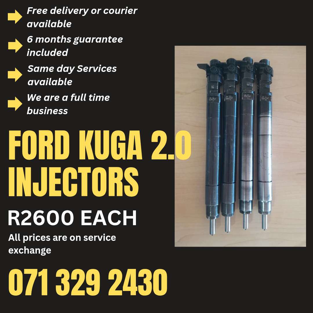 FORD KUGA 2.0 INJECTORS FOR SALE WITH WARRANTY ON - Private Seller FORD KUGA 2.0 INJECTORS FOR SALE WITH WARRANTY ON - Private Seller