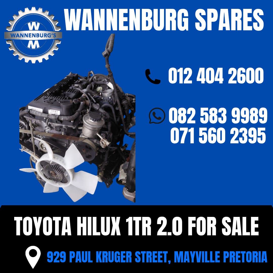 TOYOTA HILUX 1TR 2.0 ENGINE - Private Seller