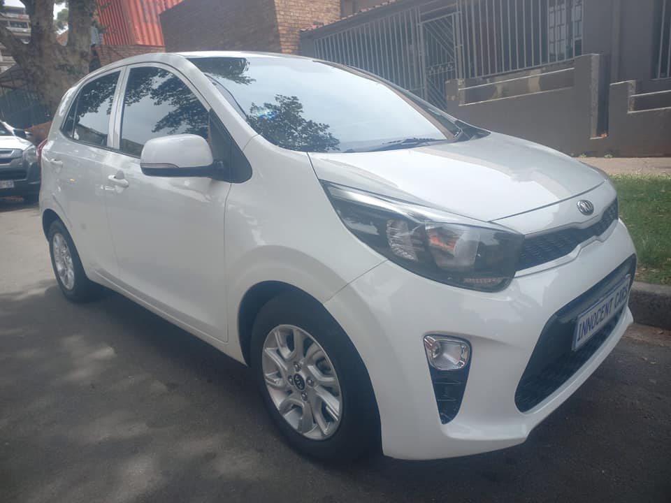2021 KIA PICANTO 1.2 PETROL, MANUAL, WHITE COLOR, MILEAGE