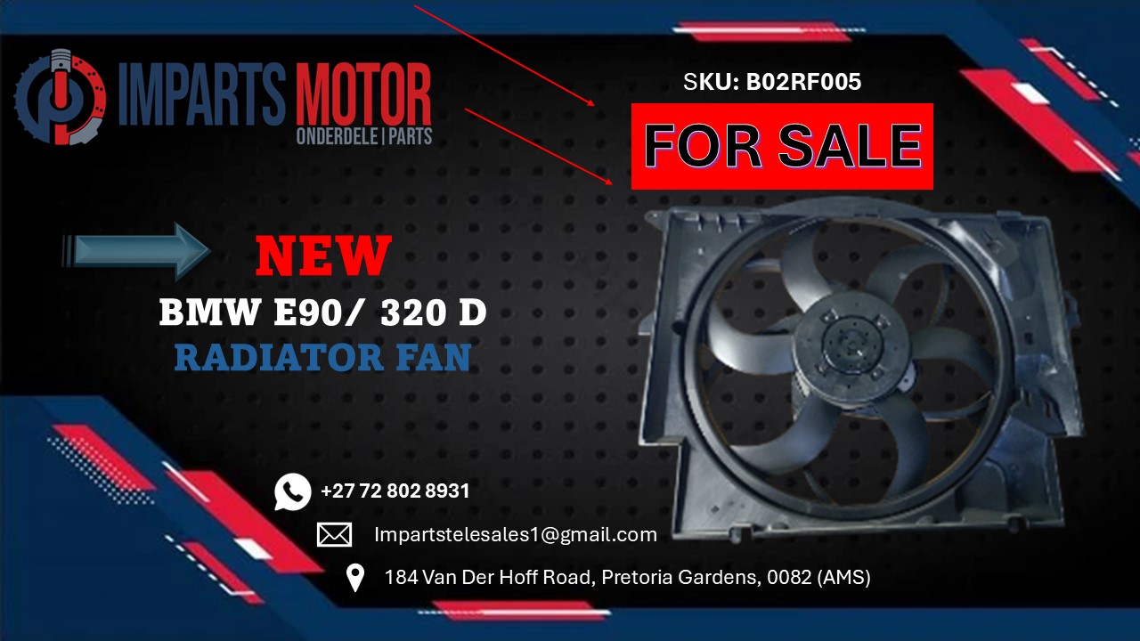 BMW E90/320D RADIATOR FAN - Private Seller