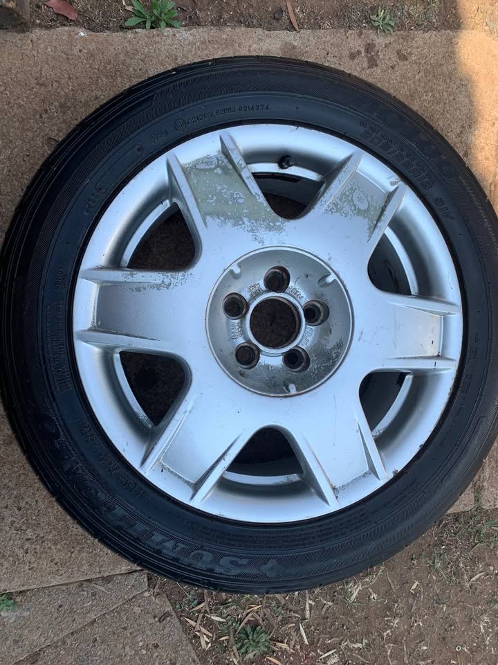 1x 16" rim for Polo Including tyre - Private Seller 1x 16" rim for Polo Including tyre - Private Seller