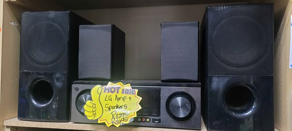 LG Amp @ Speakers