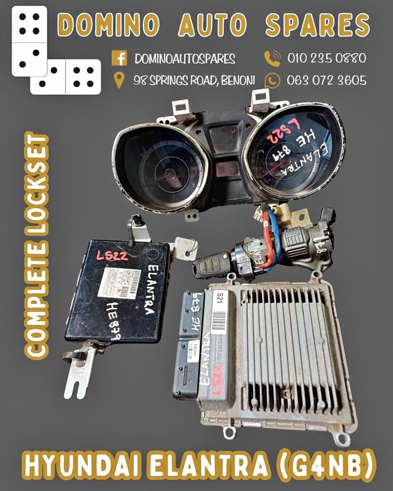 Hyundai Elantra G4NB LOCKSET (ECU,KEY CLUSTER )For Sale.