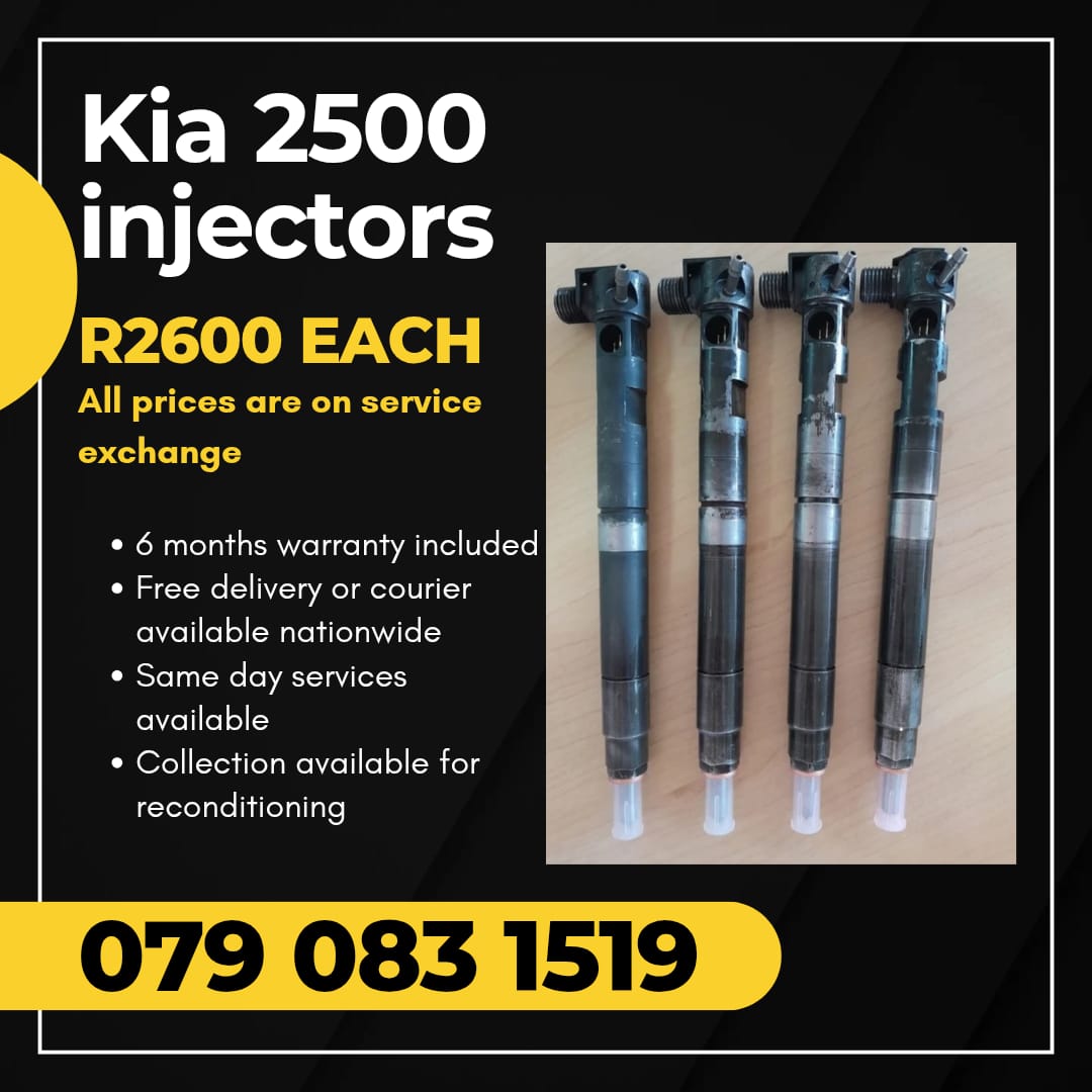 KIA 2500 INJECTORS FOR SALE WITH WARRANTY INCLUDED - Private Seller KIA 2500 INJECTORS FOR SALE WITH WARRANTY INCLUDED - Private Seller