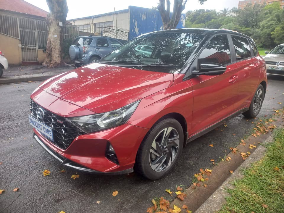 2023 Hyundai i20 1.0T Petrol, Automatic, Maroon Color, Mileage 80000kms,. Leather Seat