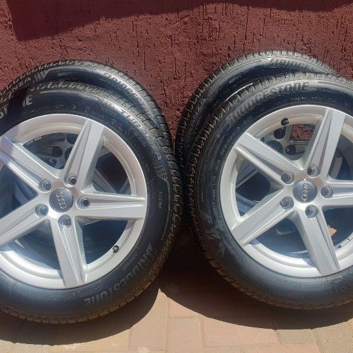 AUDI A3 OEM 16INCH MAGS AND TYRES - Private Seller AUDI A3 OEM 16INCH MAGS AND TYRES - Private Seller