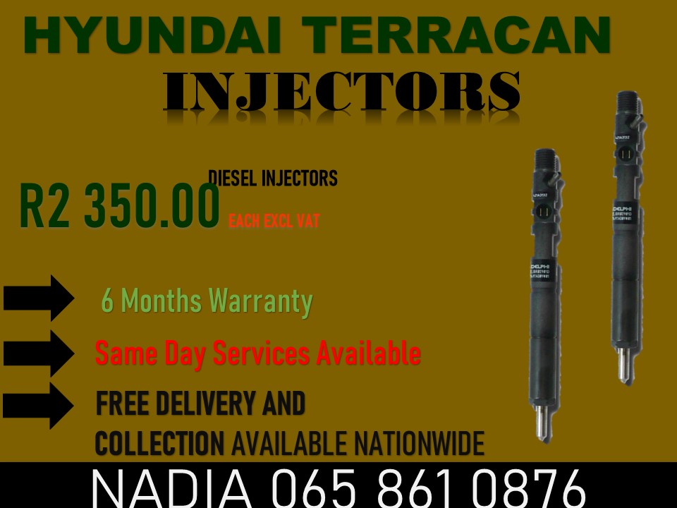 HYUNDAI TERRICAN 2.9 DIESEL INJECTORS FOR SALE OR TO RECON - Private Seller HYUNDAI TERRICAN 2.9 DIESEL INJECTORS FOR SALE OR TO RECON - Private Seller