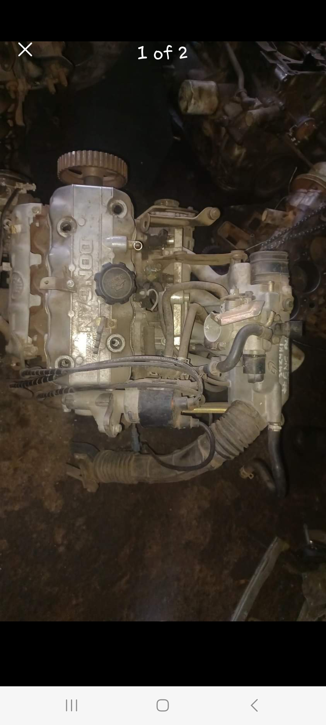 Suzuki alto engine (DA engine code) stripping