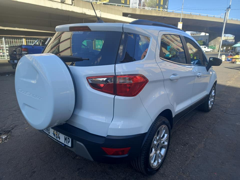 2022 FORD ECOSPORTS 1.0 ECOBOOST PETROL, AUTOMATIC, WHITE COLOUR, MILEAGE 30000KM