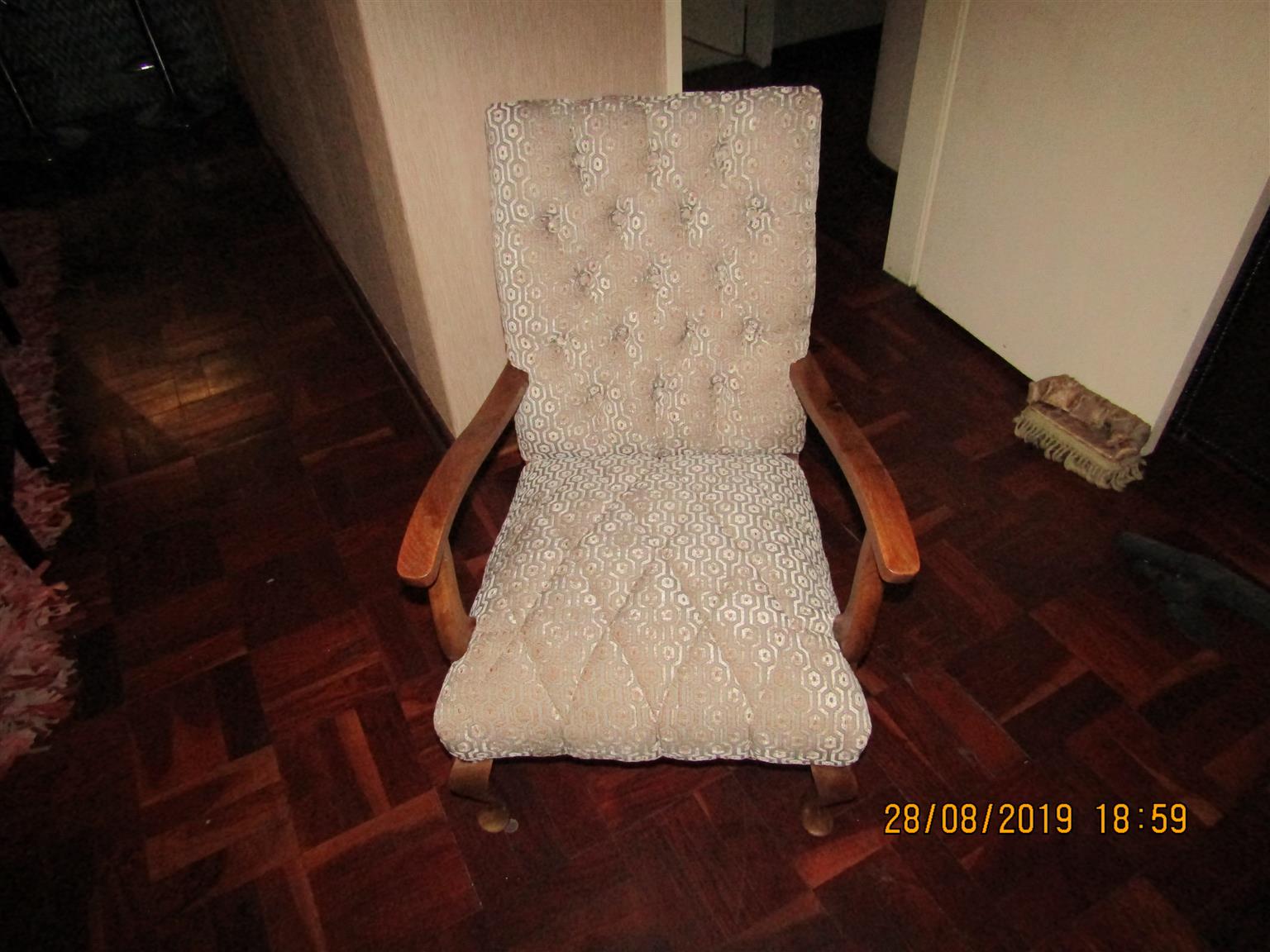 Classic antique armrest Chair.