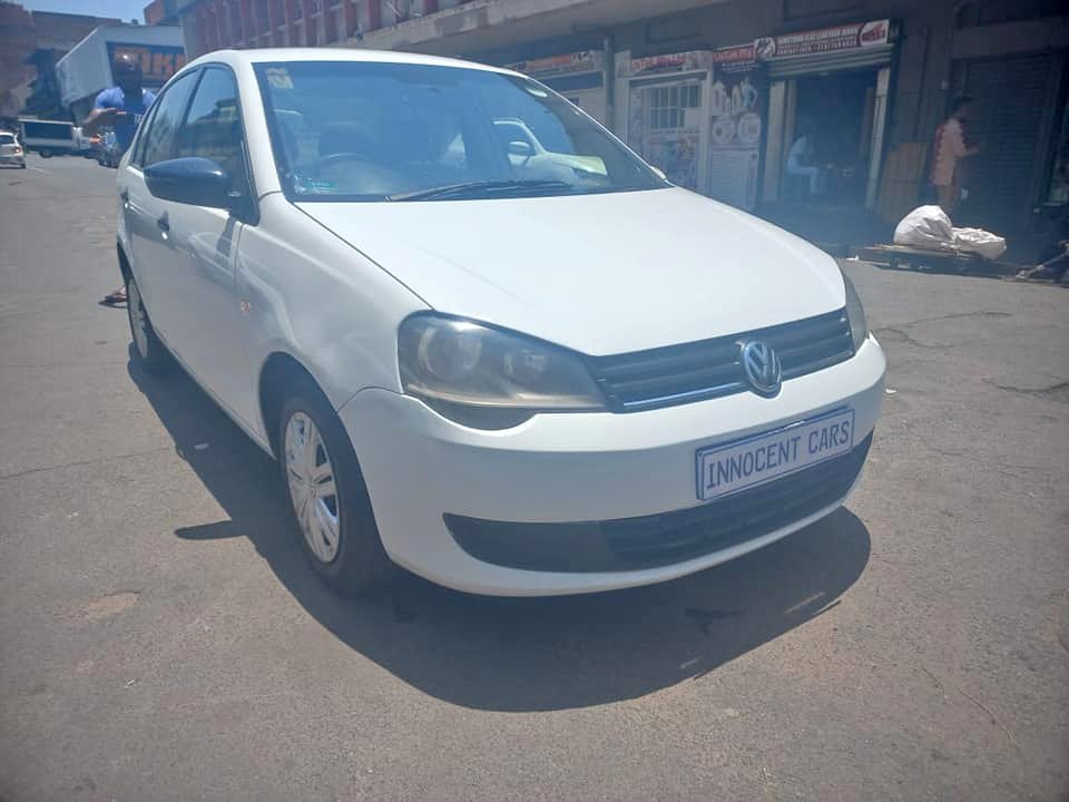 2016 VW POLO VIVO SEDAN 1.4 PETROL ENGINE, MANUAL, WHITE IN COLOR, 82000KM