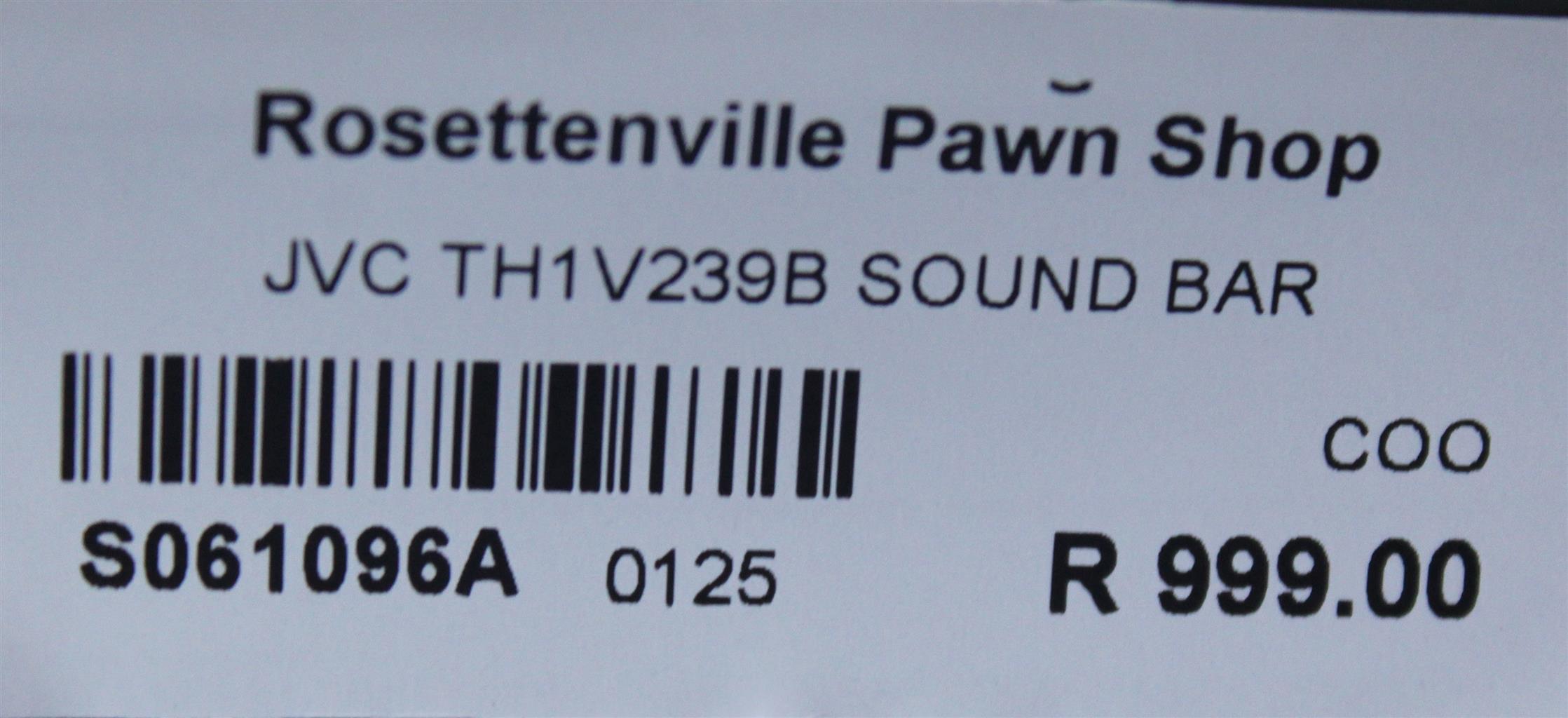 JVC TH1V239B SOUND BAR S061096A