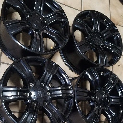 ford ranger 17inch black rims