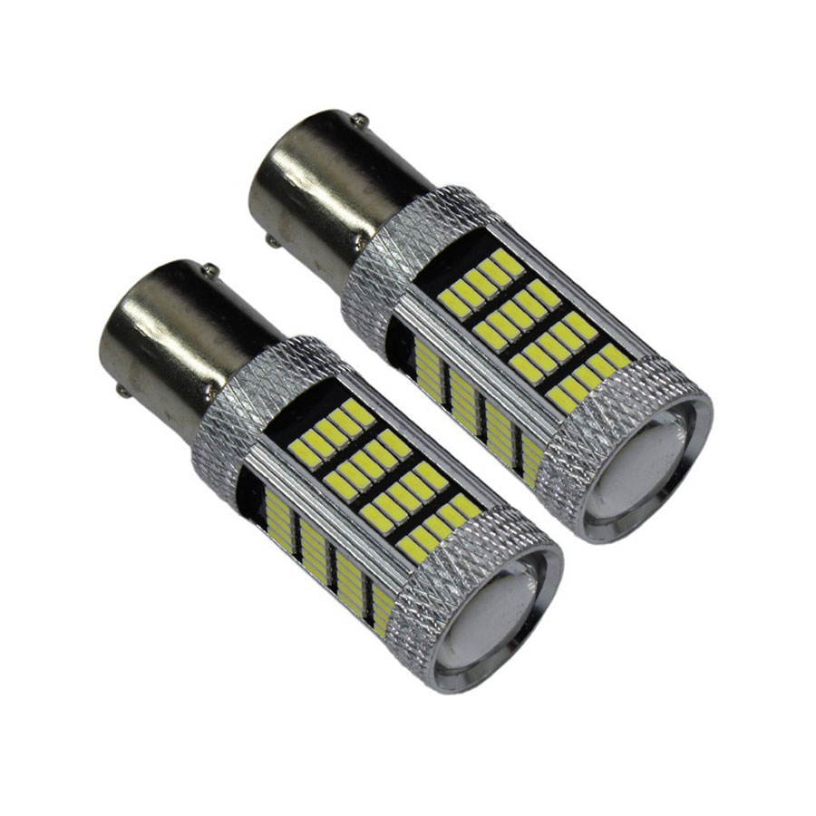 Single Contact 92 LED SMD Bulbs – White (pair)