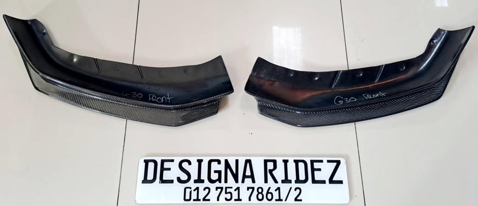 BMW G30 5-SERIES FRONT BUMPER CARBON FIBRE SPLITTERS NEW AVAILABLE - Private Seller BMW G30 5-SERIES FRONT BUMPER CARBON FIBRE SPLITTERS NEW AVAILABLE - Private Seller