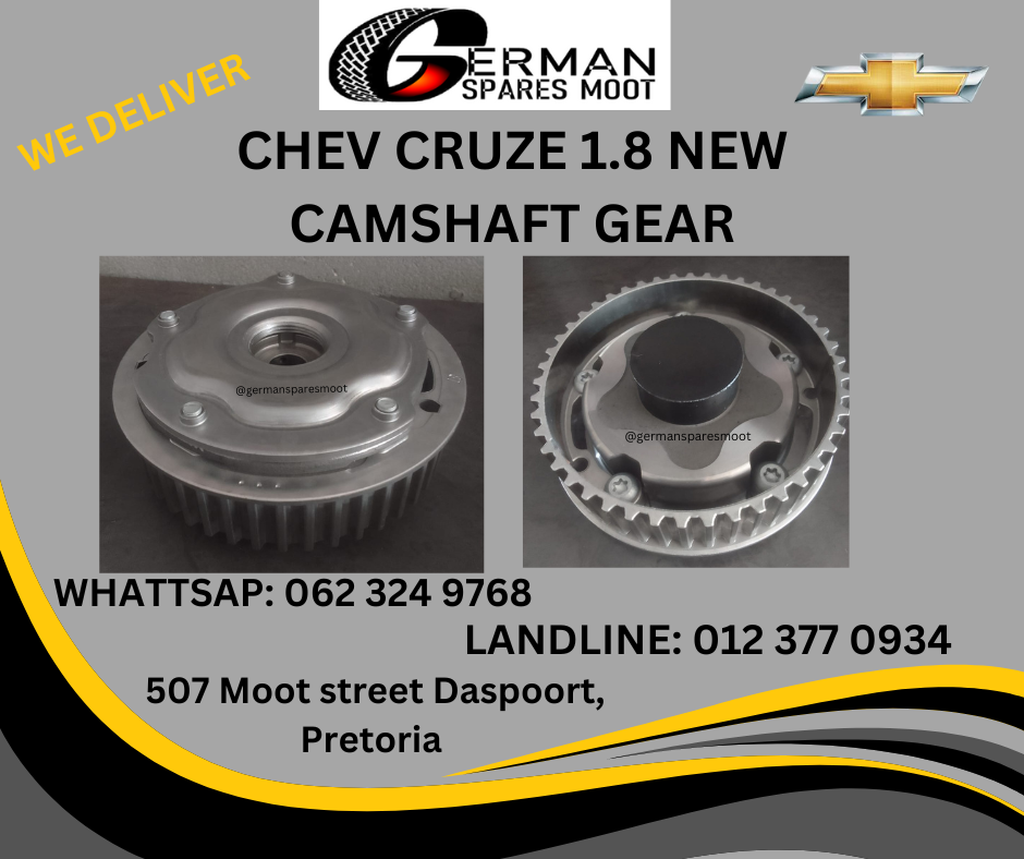 Chev Cruze 1.8 New Camshaft Gear - Private Seller Chev Cruze 1.8 New Camshaft Gear - Private Seller
