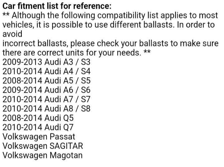 Audi Xenon ballast module 8K0941597E - Private Seller