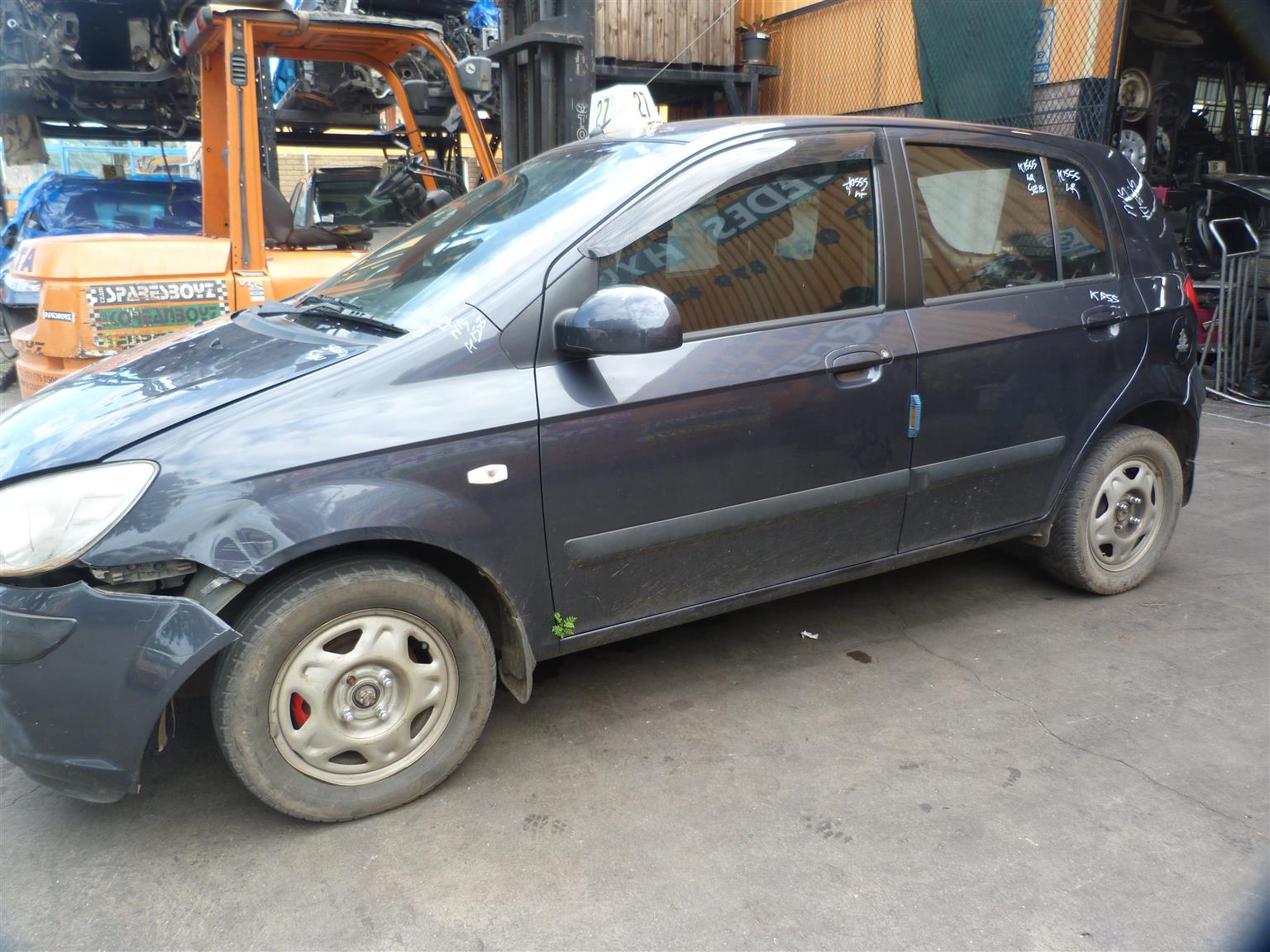 SPARESBOYZ STRIPPING FOR SPARES HYUNDAI GETZ 1.4 SR - Private Seller SPARESBOYZ STRIPPING FOR SPARES HYUNDAI GETZ 1.4 SR - Private Seller