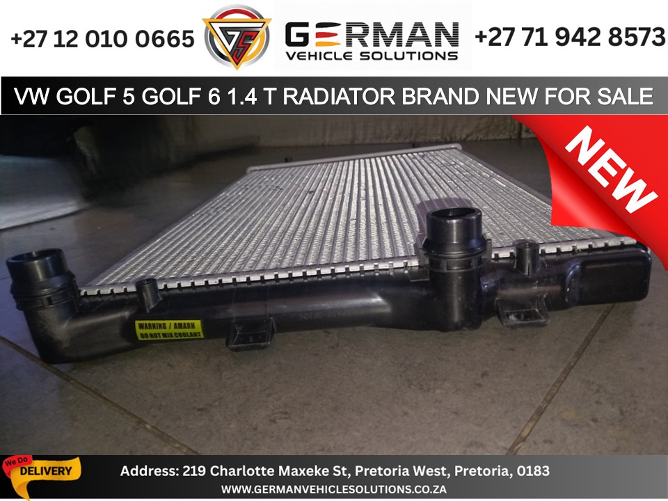 VW golf 5 & VW golf 6 1.4 t radiator brand new direct fit