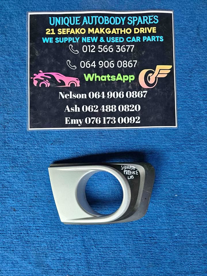 Mahindra Scorpio Preface Left Fog Cover - Private Seller Mahindra Scorpio Preface Left Fog Cover - Private Seller