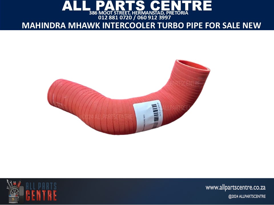 New Mahindra Intercooler Turbo Pipe for Sale New Mahindra Intercooler Turbo Pipe for Sale