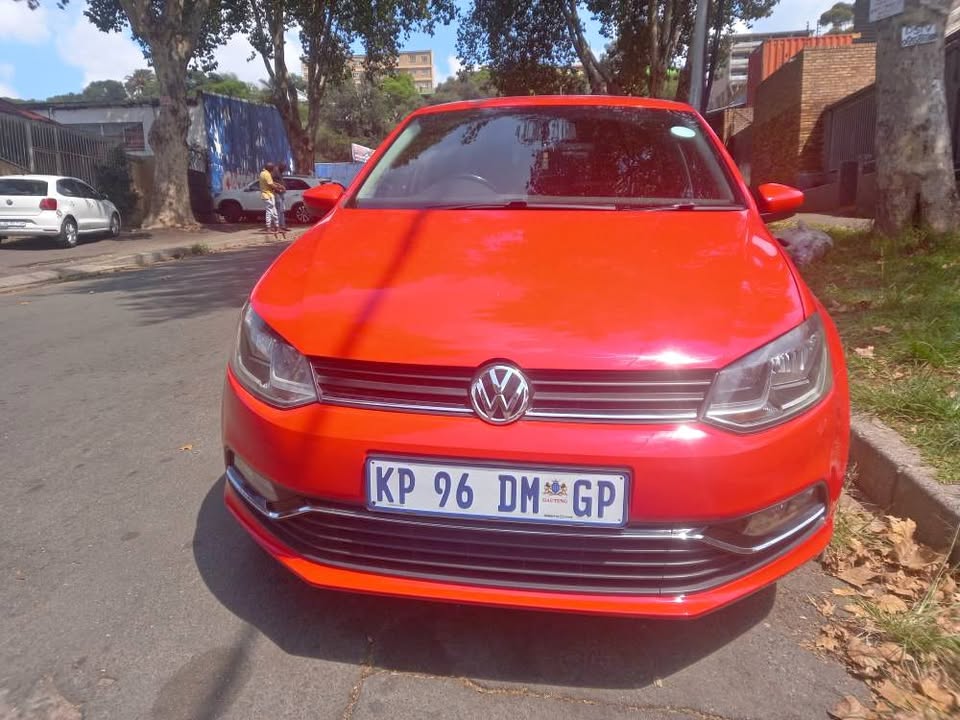 2017 VW Polo Tsi Comfortline, 1.2 Petrol, Automatic, Red, Mileage 80,000