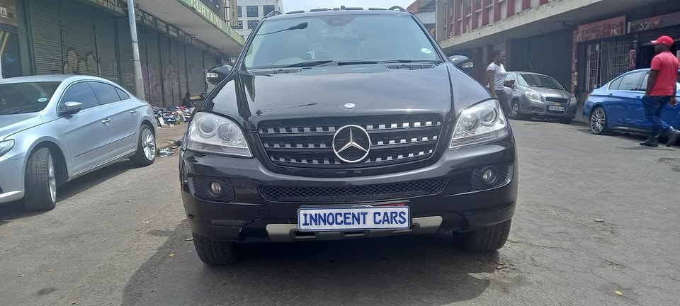 2009 MERCEDES MI 320 CDI DIESEL, AUTOMATIC TRANSMISSION, BLACK COLOUR