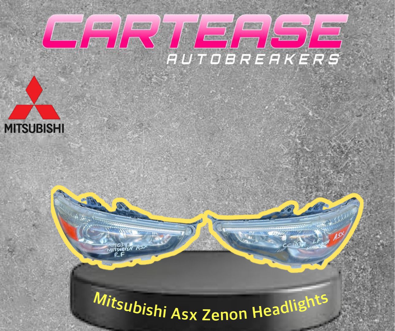 Mitsubishi ASX Zenon Headlights For Sale - Private Seller