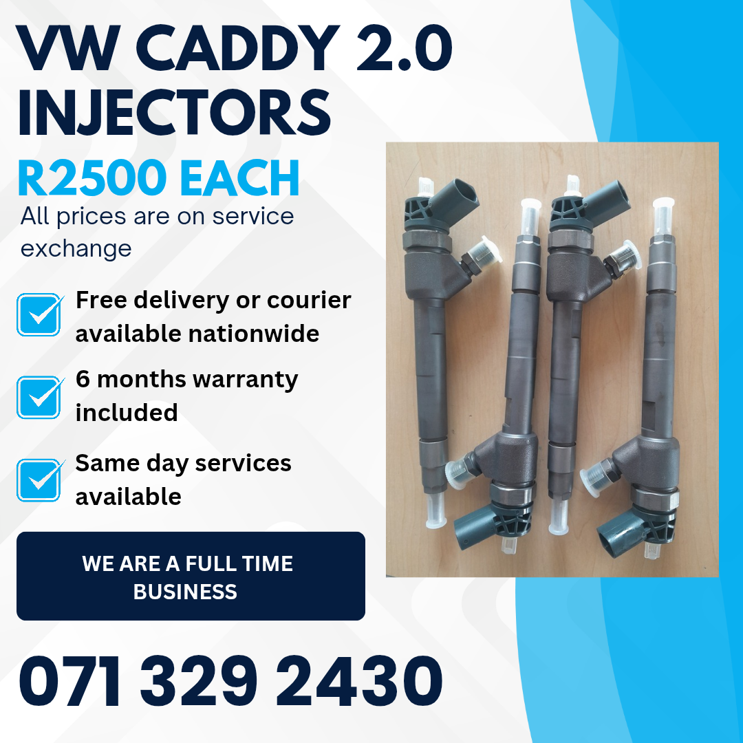 VW CADDY 2.0 INJECTORS FOR SALE WITH WARRANTY - Private Seller VW CADDY 2.0 INJECTORS FOR SALE WITH WARRANTY - Private Seller