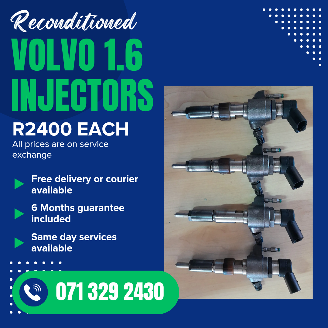 VOLVO 1.6 INJECTORS FOR SALE WITH WARRANTY - Private Seller VOLVO 1.6 INJECTORS FOR SALE WITH WARRANTY - Private Seller