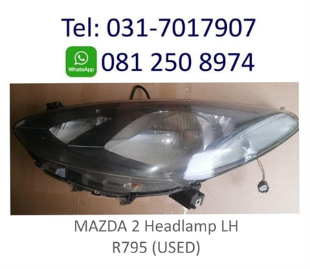 MAZDA 2 HEADLAMP LH - Private Seller MAZDA 2 HEADLAMP LH - Private Seller