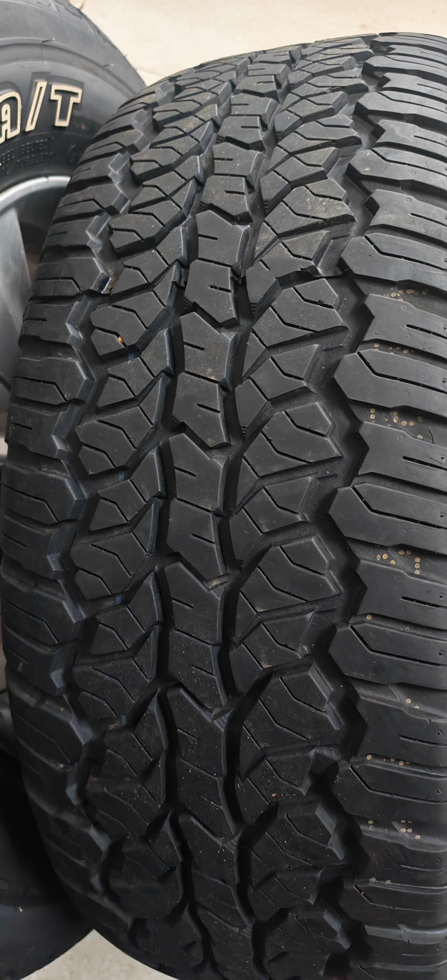 17inch Toyota Hilux GD6 original mags with fairly new 265/65/17 Royal Black A/T - Private Seller 17inch Toyota Hilux GD6 original mags with fairly new 265/65/17 Royal Black A/T - Private Seller
