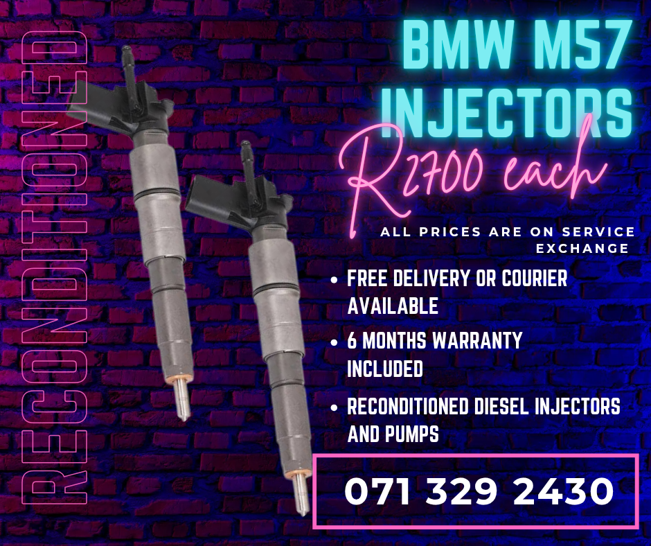 BMW M57 INJECTORS FOR SALE WITH WARRANTY - Private Seller BMW M57 INJECTORS FOR SALE WITH WARRANTY - Private Seller