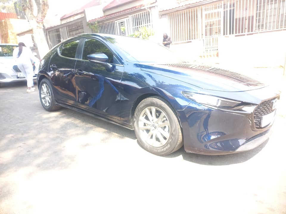 2019 MAZDA 3 SKYACTIVE G 1.6 PETROL, MANUAL, NAVY BLUE COLOR