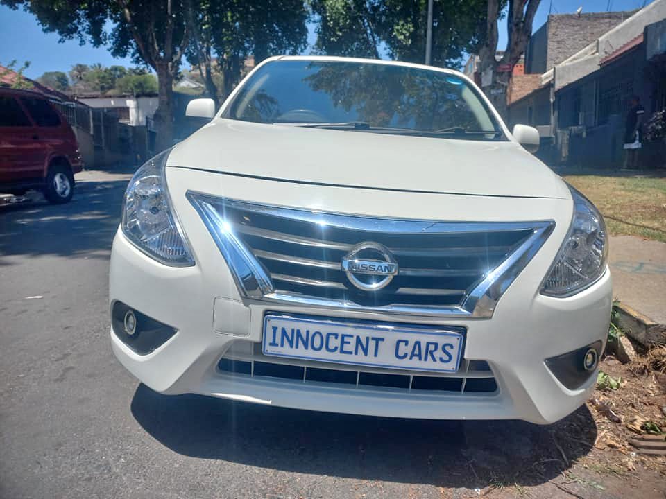 2017 NISSAN ALMERA SEDAN 1.5 PETROL, MANUAL, WHITE COLOR, MILEAGE 78000KMS