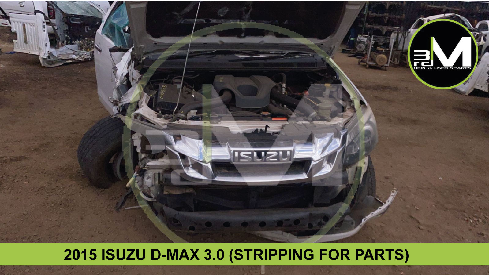 2015 ISUZU D-MAX 3.0 (STRIPPING FOR PARTS) - Private Seller 2015 ISUZU D-MAX 3.0 (STRIPPING FOR PARTS) - Private Seller